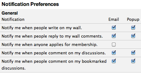 Vanilla tells users about everything that matters.