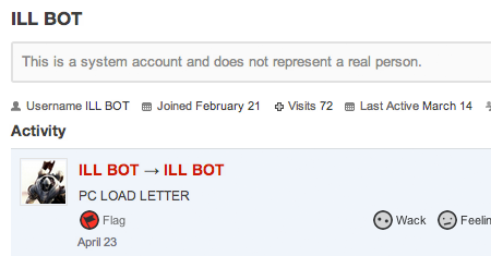 Let the software be the bad guy.
